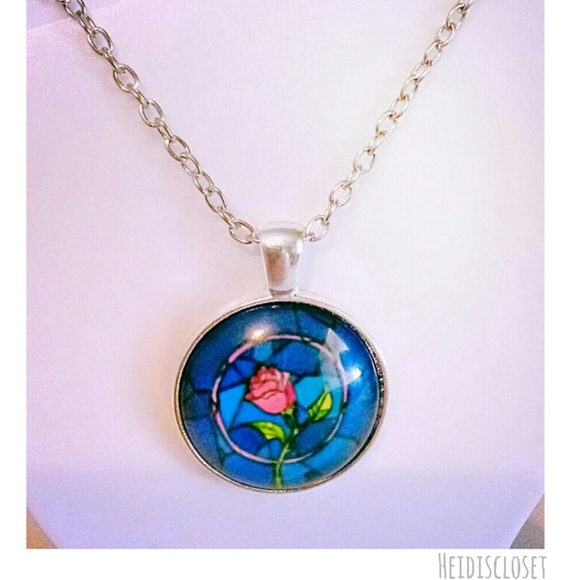 Disney Jewelry - Beauty & The Beast Necklace.